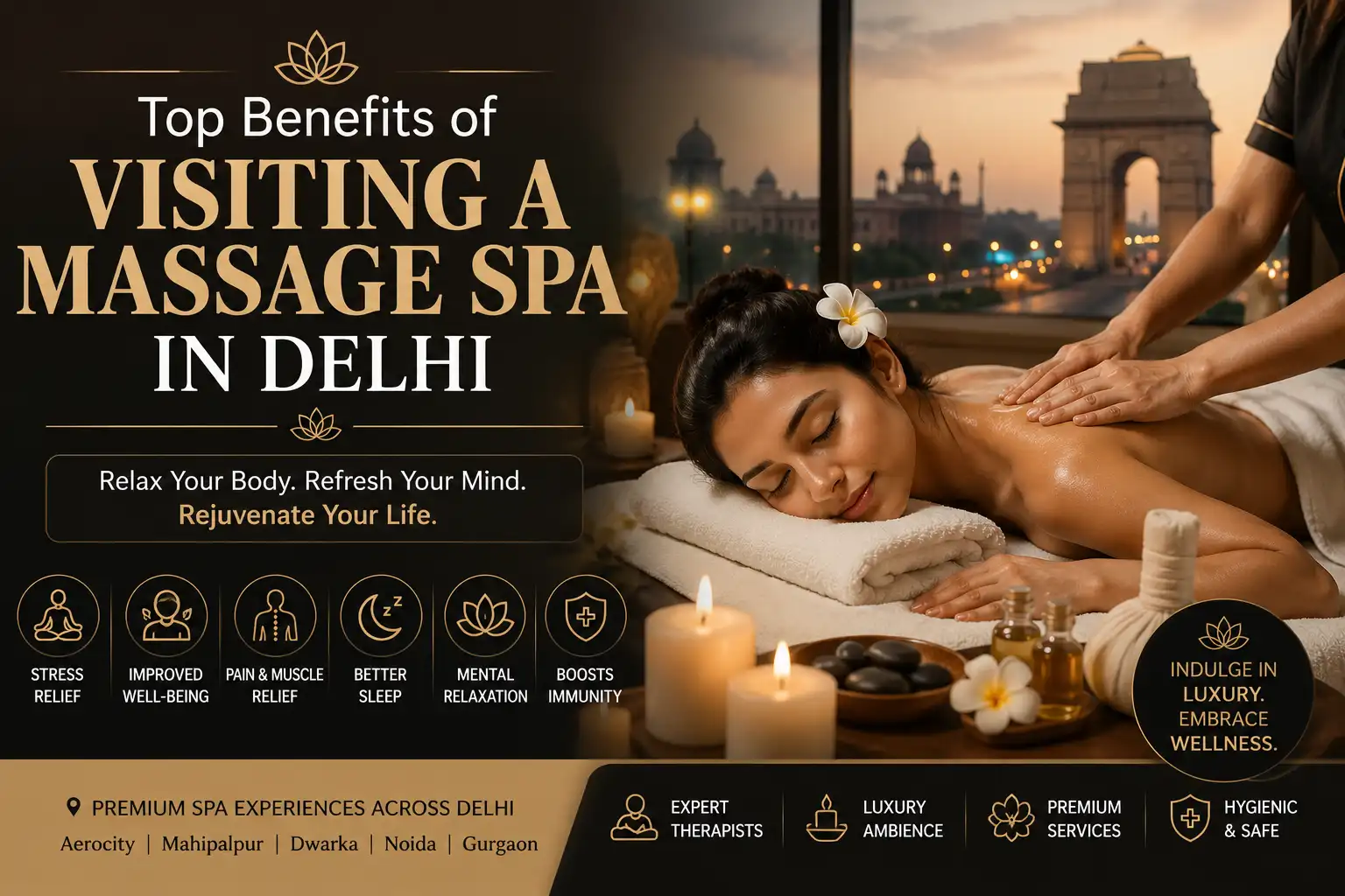 massage spa in Delhi